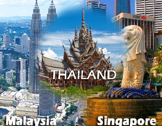 Singapore and Thailand
